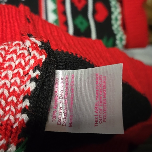 Ugly Christmas Sweater EUC Womens Lightup Sweater Sz XXL No Boundaries - Picture 6 of 7